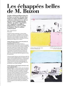 Edouard Buzon in Artravel Magazine!