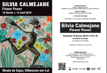 Silvia Calmejane expose au musée de Gajac