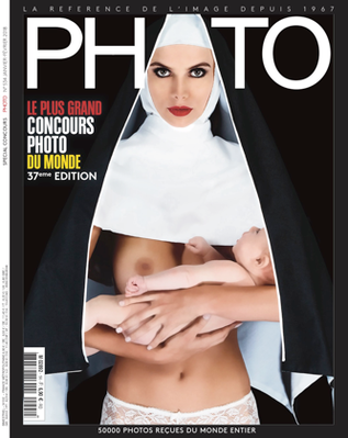 Cecile Plaisance en couverture du magazine 