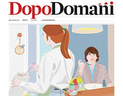 Mario Sughi en couverture de DopoDomani