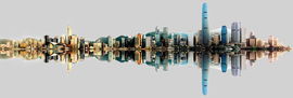 Hong Kong Grey Skyline / Victoria DAWE