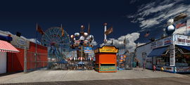 Amusement Park (grand format) / Luigi Visconti
