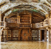 Library of the Abbey in Waldsassen, Bavaria / Reinhard Gorner