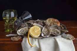 Still life with oysters / Charlotte Fröling