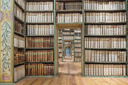 Saint Peter's Abbey library / Reinhard Gorner