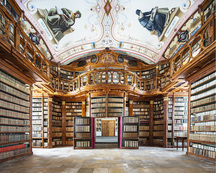 Two Men of Letters - Schagl Abbey Library / Reinhard Gorner