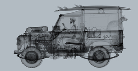Land Rover Surfer (Mid Grey) / Nick Veasey