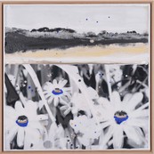 Flowers blue 3 / Edouard BUZON