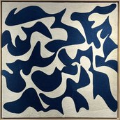 Denge Midnight Blue carré / Parvaze & Mayer